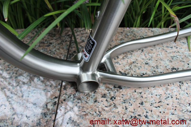 titanium cruiser bike frame Buy Product on XACD Titanium cycles