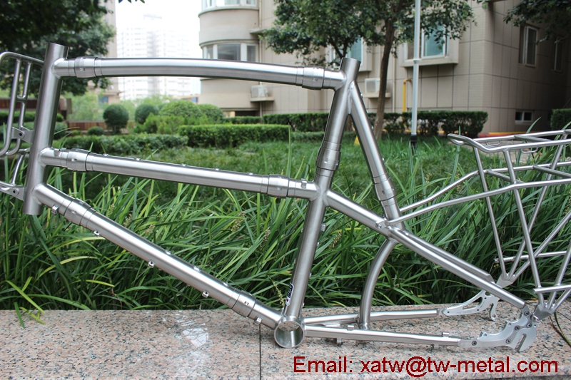Titanium Bike Frames With Couplers Buy Product on XACD Titanium cycles