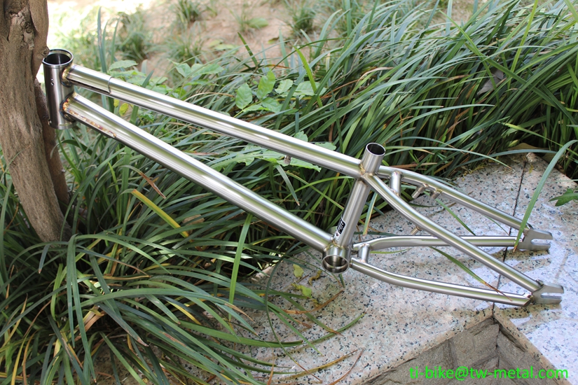 titanium BMX bike frame Made in China 