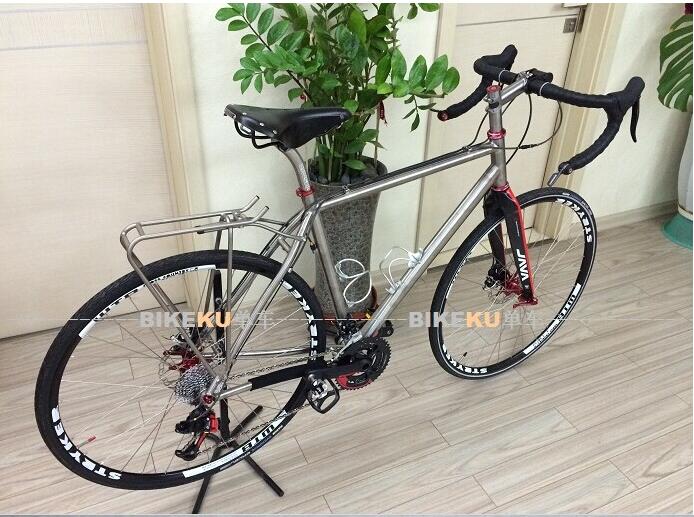 Our Titanium Bicycle Rear Rack, One Of My Customer Is So Happy With It, Do You Want To Read The Whole Story?