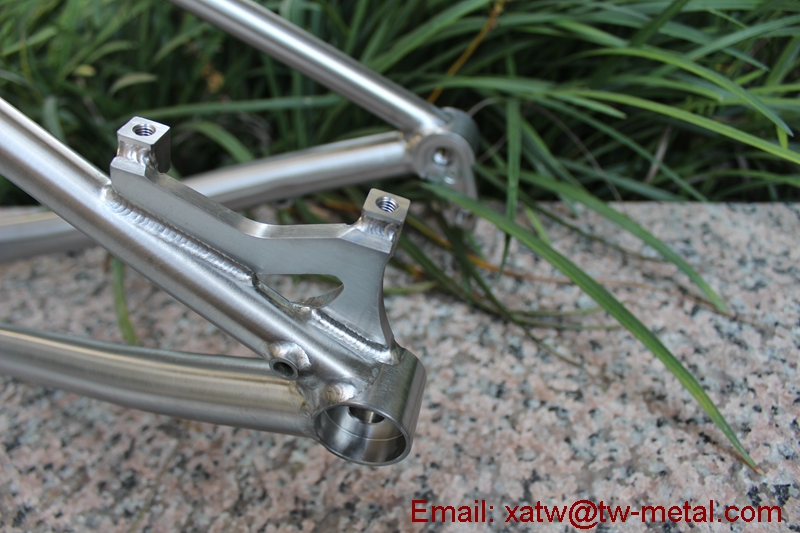 Titanium Tandem E-Bike Frame