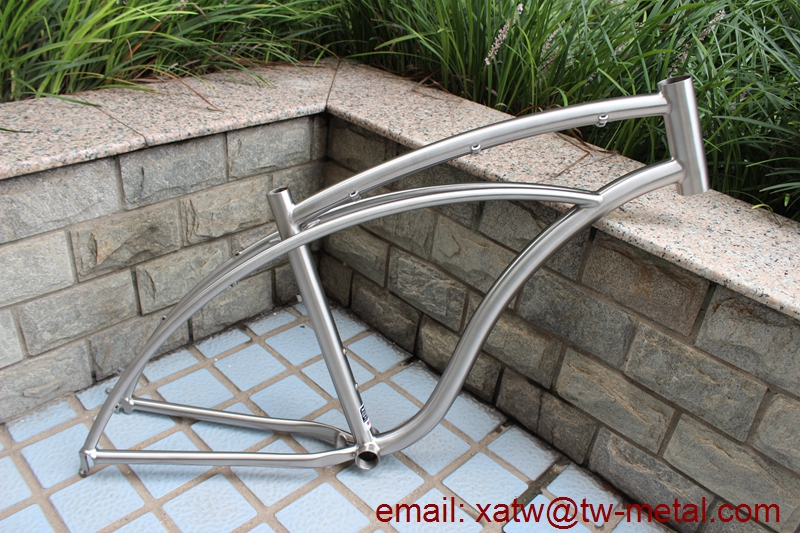 titanium cruiser bike frame Buy Product on XACD Titanium cycles