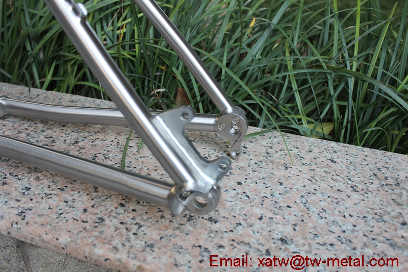 titanium full suspension bike frames 26er 