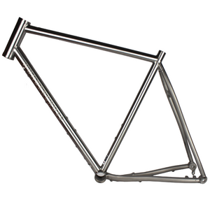 titanium cyclocross bike frame flat mount