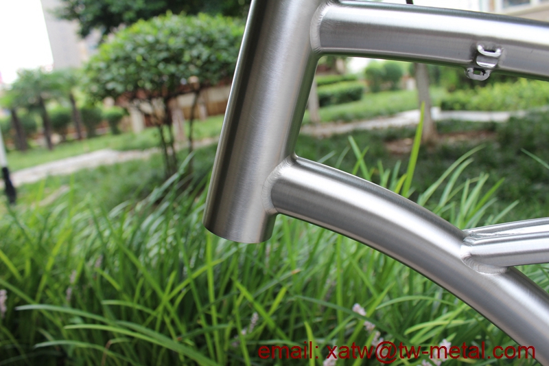 titanium cruiser bike frame Buy Product on XACD Titanium cycles